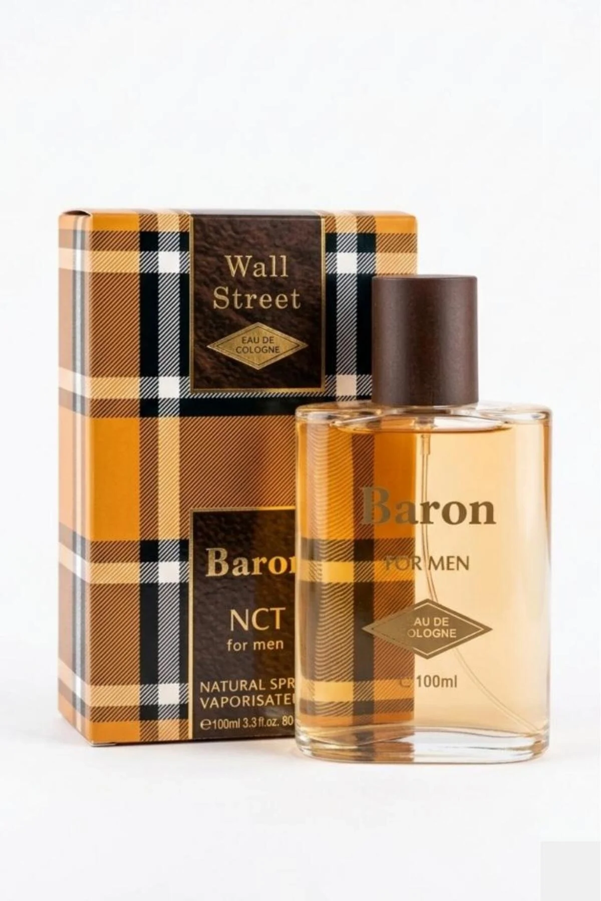 BARON Wall Street DSG , Brown, IVO, NCT 2026 4 lü Erkek EDC Erkek Parfüm Seti 4X 100 ml