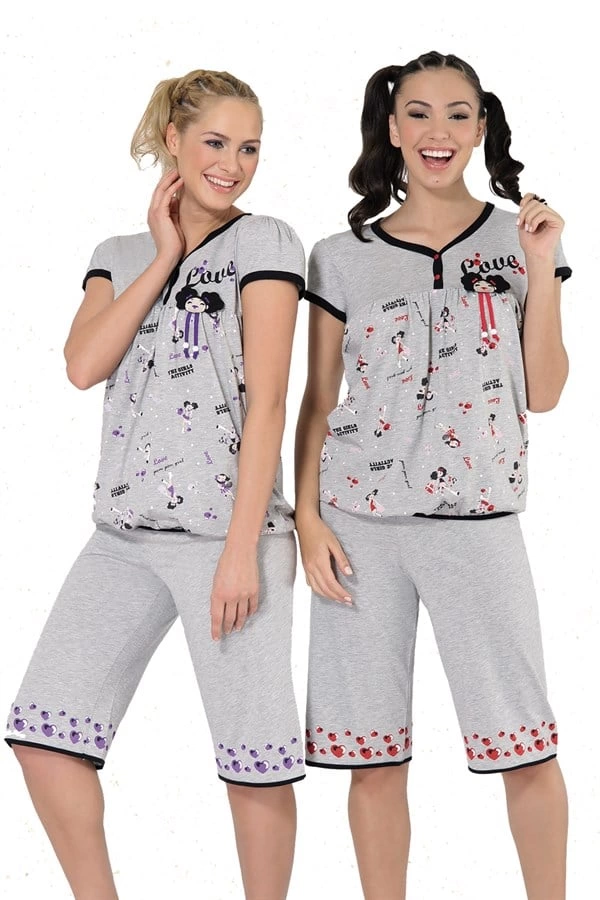 Berrak Women's Capri Set 5134