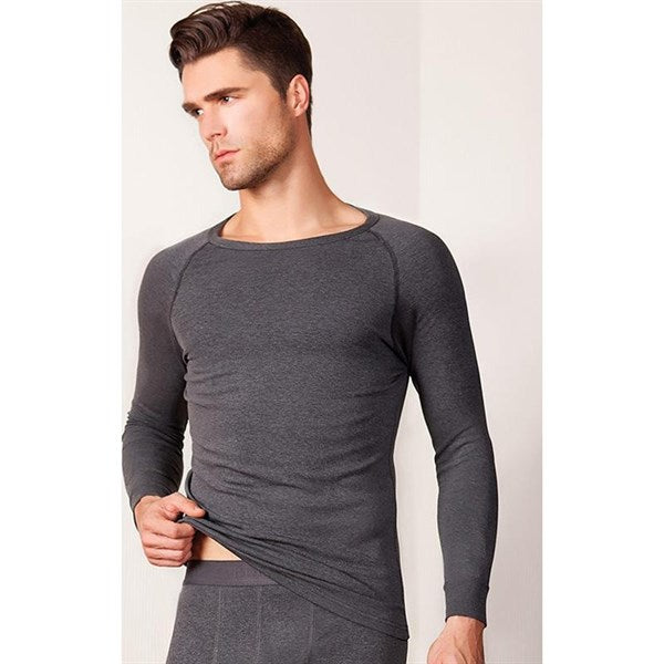 Berrak Men's Interlock Long Sleeve Undershirt 748