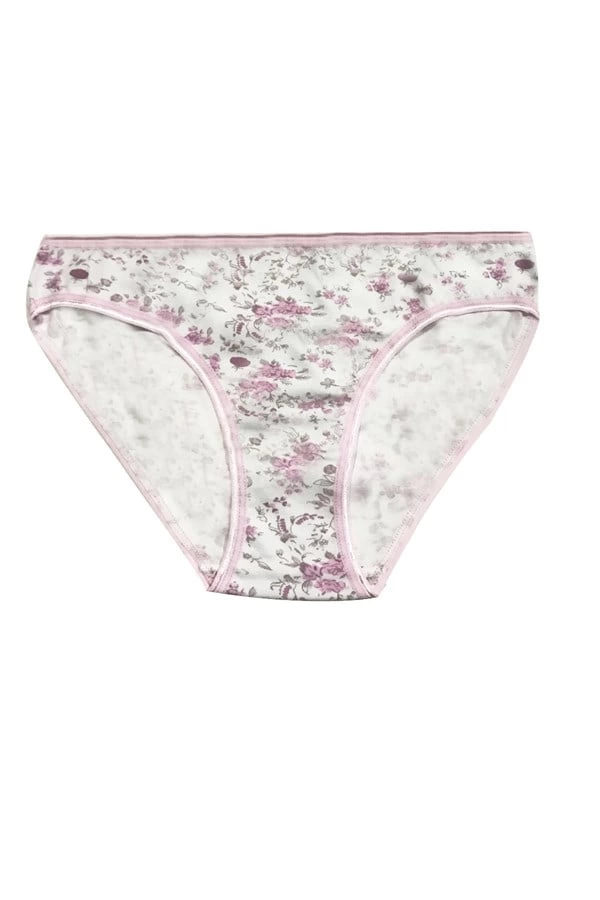 Colorful Patterned Bikini for Clear Women