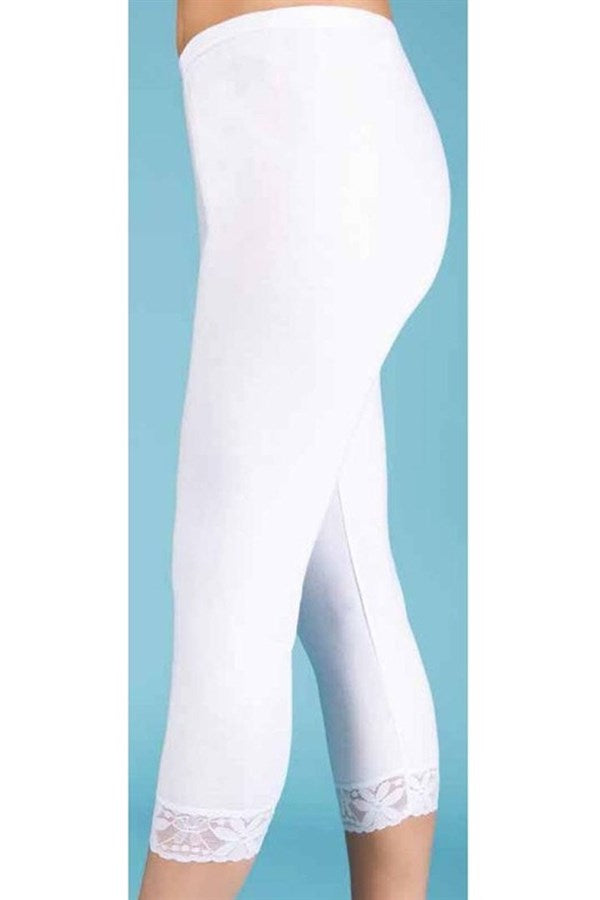 Berrak Women's Long Leg Lace Leggings 2067