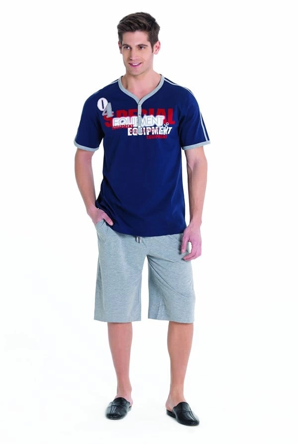 Clear Summer Printed Men's Loungewear