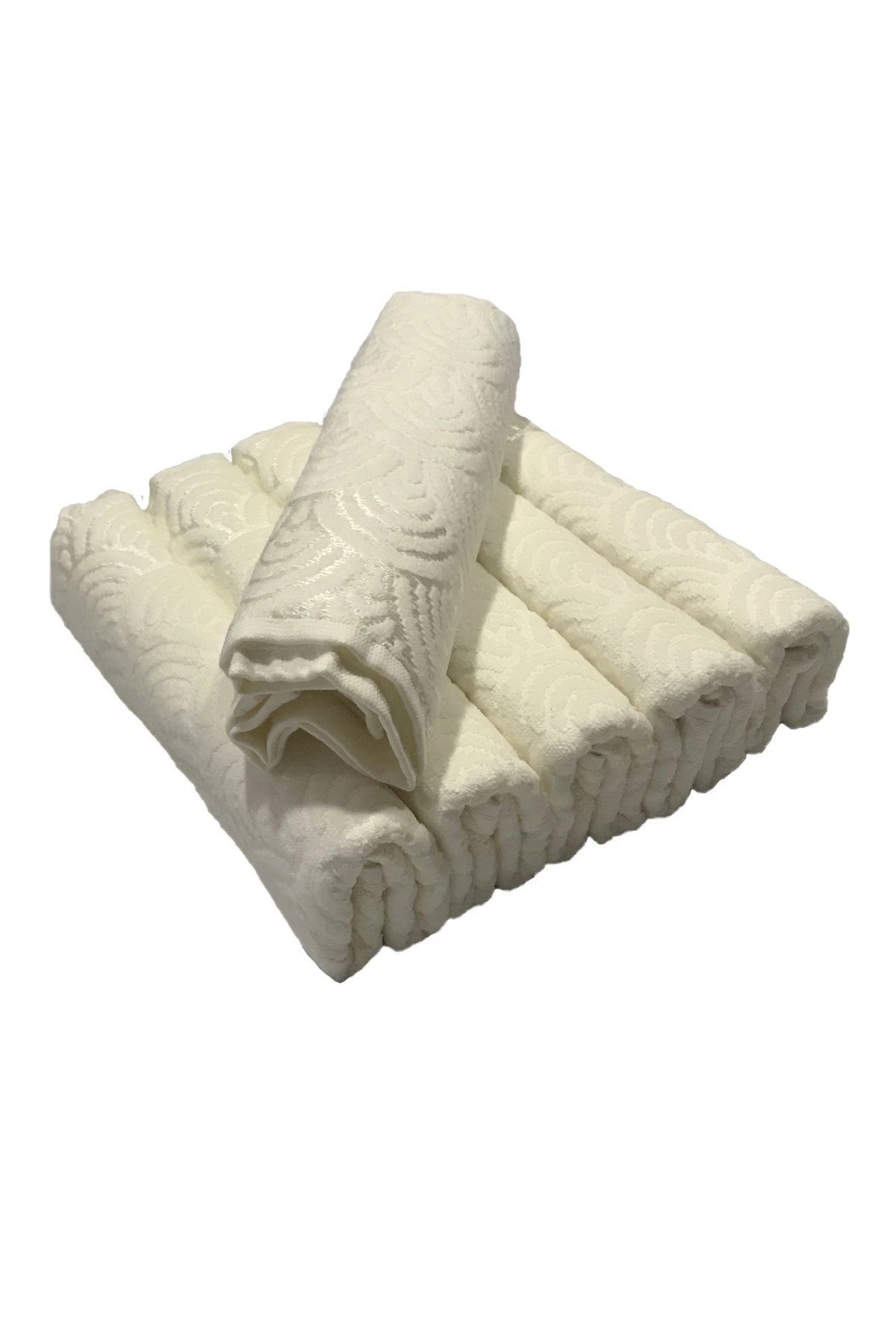 Bulteks Jacquard Velvet Towel 30X50 - Pattern 2