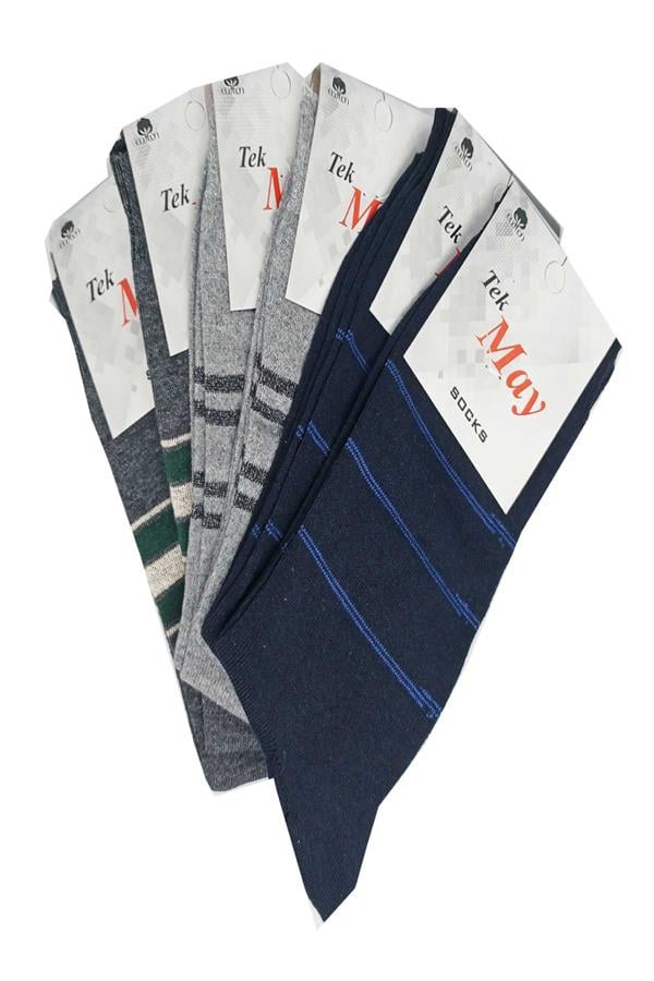 Striped Men's Socks Single-May Komet 6-Pack