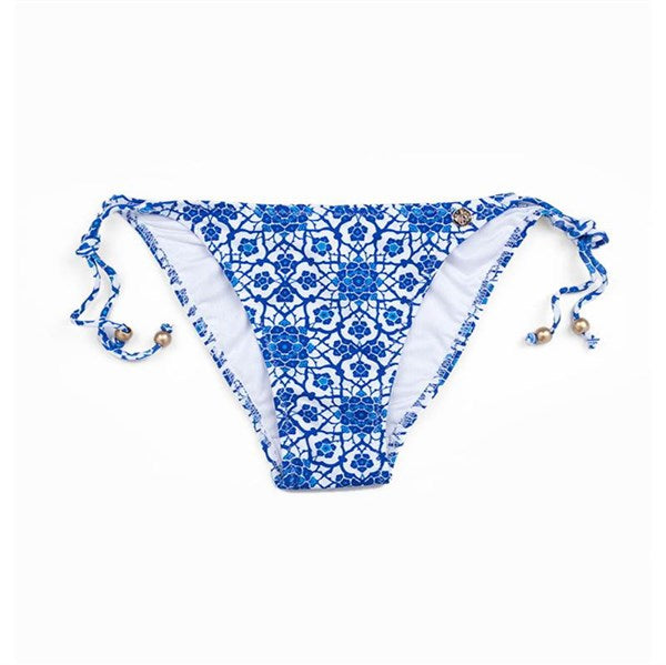 Patterned String Women's Bottom Bikini 8253