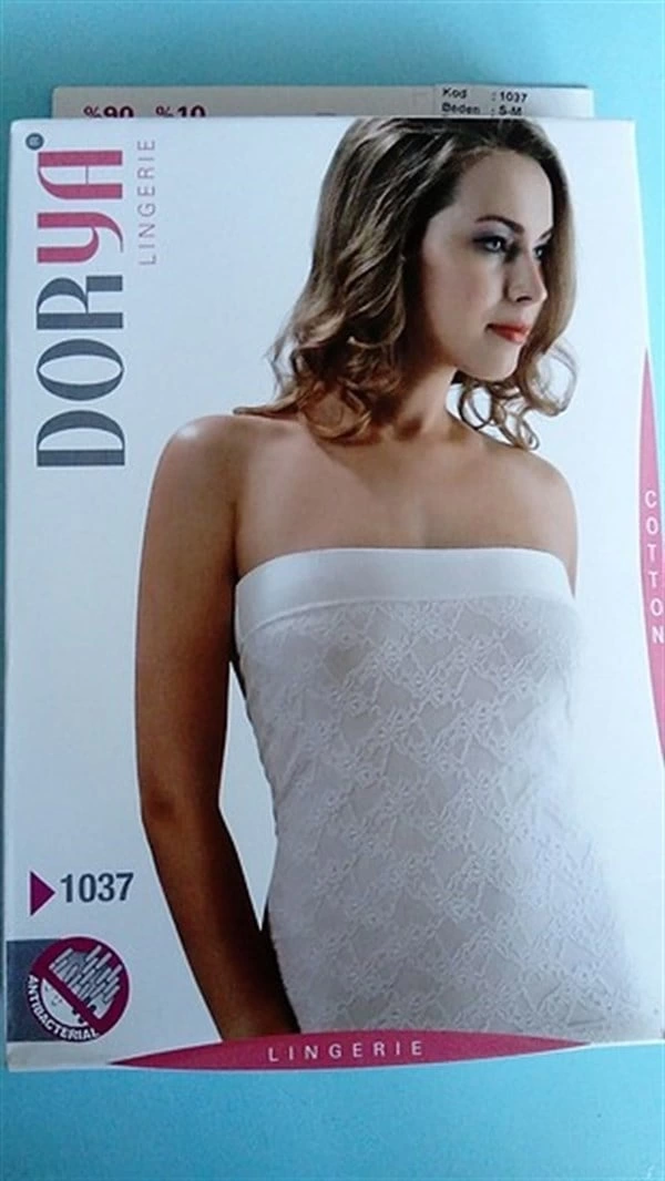 Dorya Lace Strapless Tank Top 1037