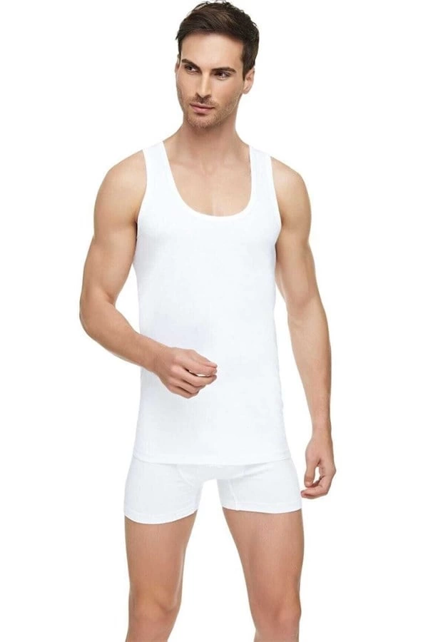 Elite Men's Combed Cotton Undershirt 1001 2