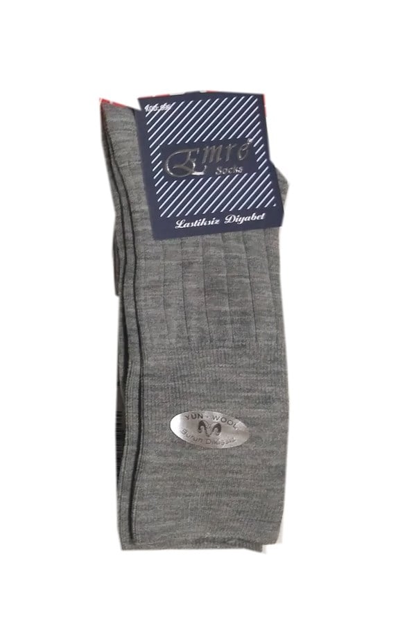Emre Men's Elastic Diabetic Wool Socks