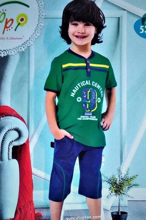 Hmd Erkek Çocuk Pijama Takım 5326