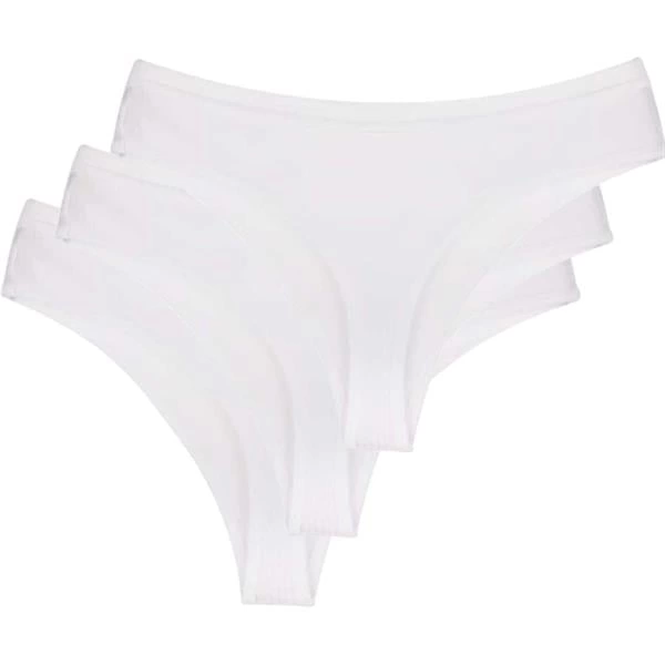 Huma One Women's Ribbed Thong 3044 3 Pieces