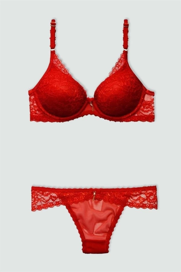 Le Jardin Covered Non-Padded Bra Set 5450