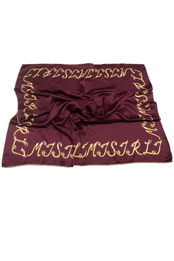 Egyptian Polyester Scarf Pattern 16
