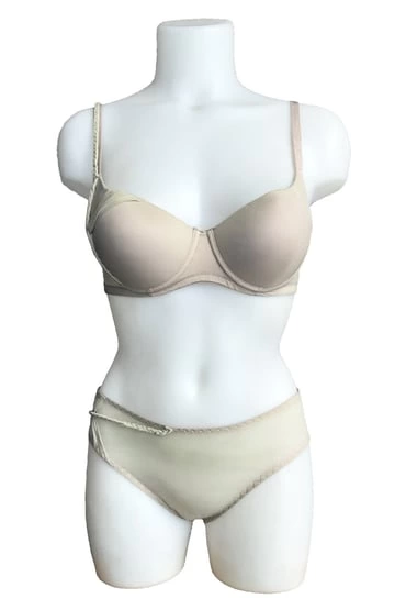 Night Flight Knitted Embroidered Bra Set 2139