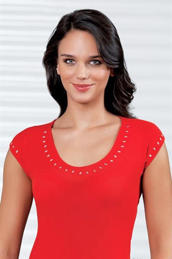 Şahinler Stone Printed Undershirt B304