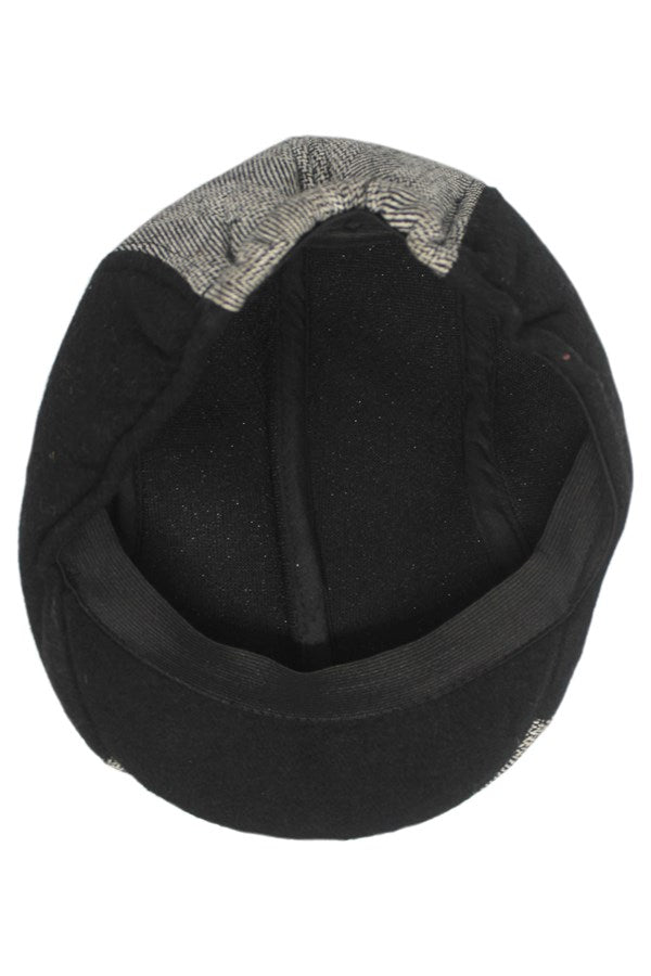 Herringbone Patterned Cap