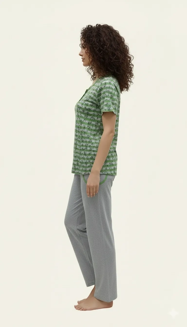 Berrak Women's Sports Pajama Set 2828
