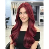 Coloration capillaire Akos Rouge Fraise 7,52 € (3 flacons + 3 oxydants)