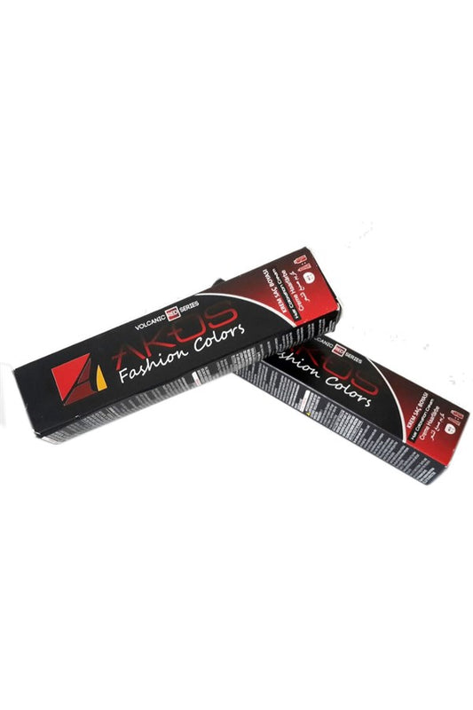 Teinture capillaire Akos Rouge Fraise 7,52 (3 teintures et 1 oxydant)