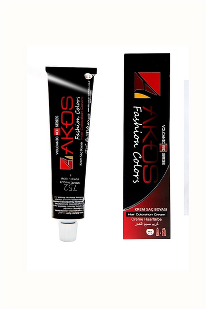 Teinture capillaire Akos Fraise 7,52