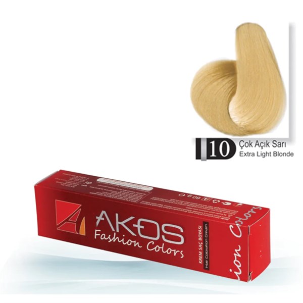Akos Hair Dye Very Light Blonde 10