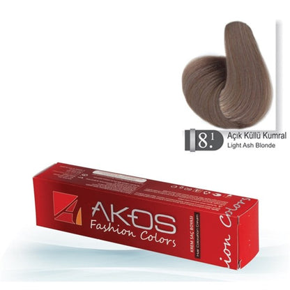 Akos Hair Dye Ash Light Blonde 8.11