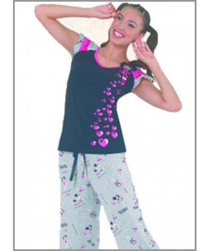 Berrak Women's Capri Pajama Set 5131