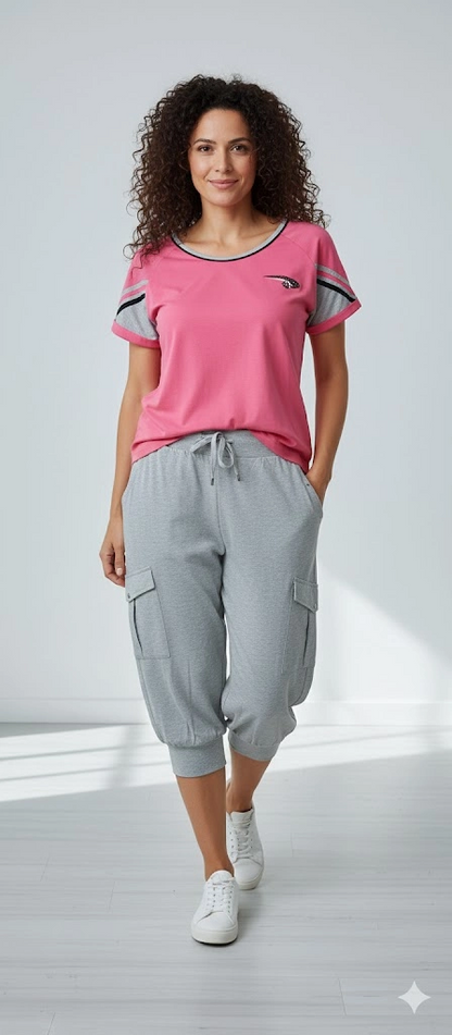 Berrak Women's Capri Set 5112