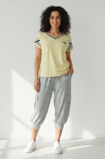 Berrak Women's Capri Set 5112
