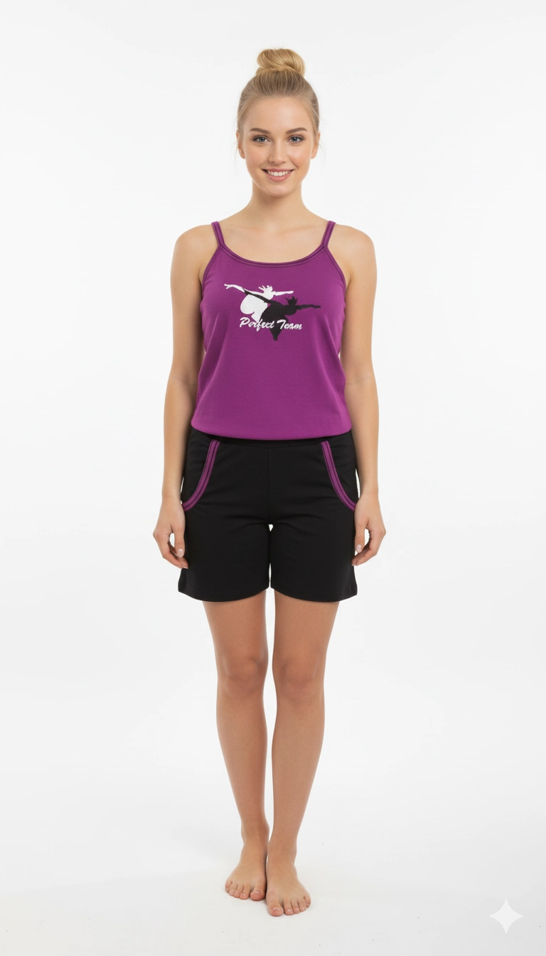 Berrak Women's Shorts Set 5113