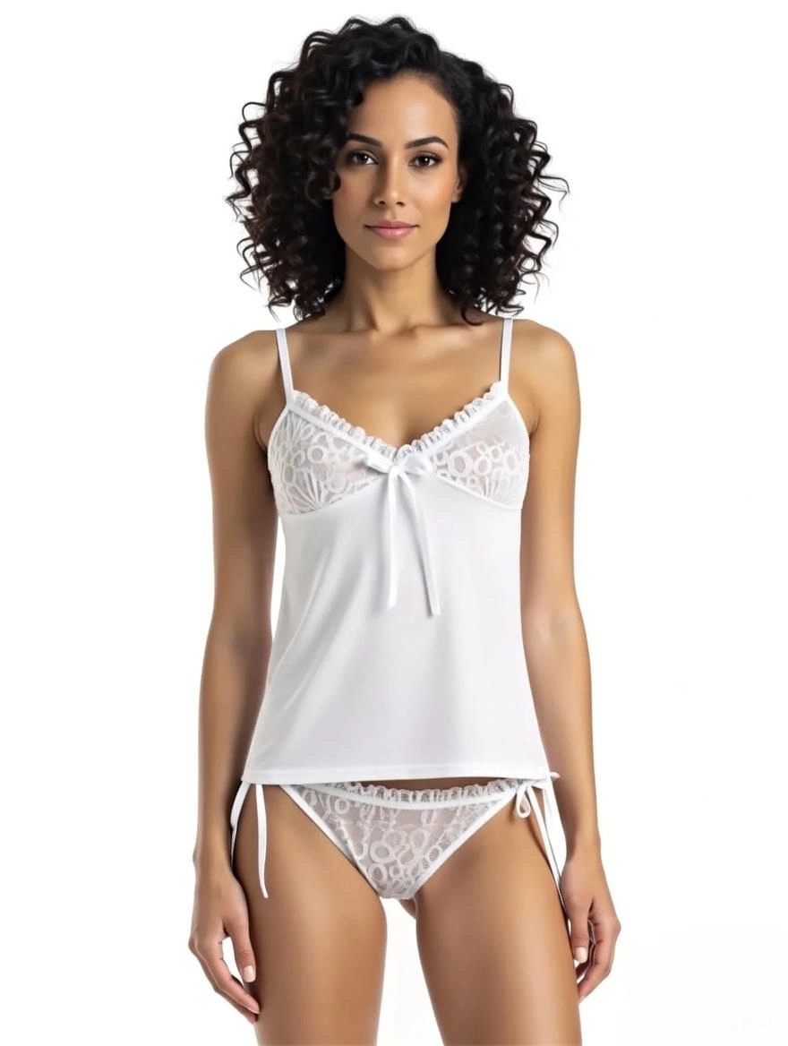 Clear Bow Tie Set 2151