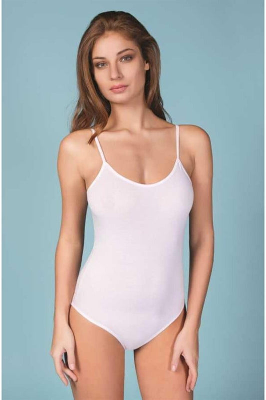 Berrak Kadın İp Askılı Çıtçıtlı Body 2081