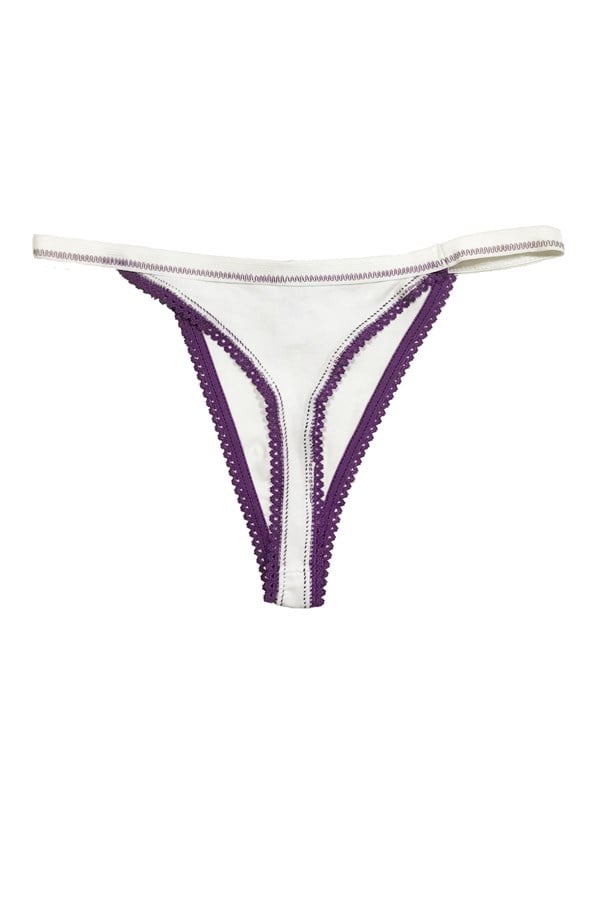 Berrak Women's Stone Printed Thong 2280