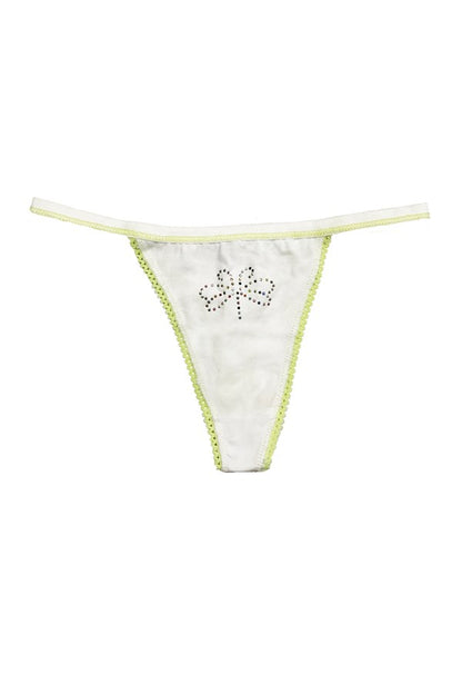 Berrak Women's Stone Printed Thong 2280