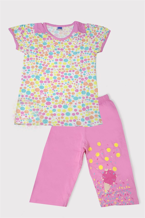 Berrak Girls Capri Set