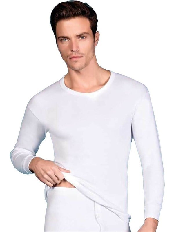 Clear Raised Thermal Single Top Long Sleeve 754