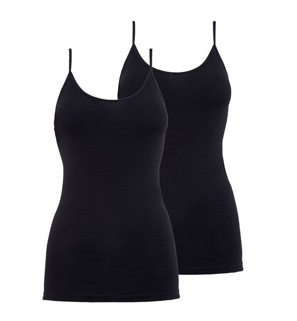 Blackspade Women's Strappy 2 Piece Undershirt 1591
