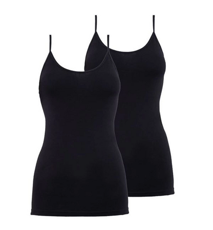 Blackspade Women's Strappy 2 Piece Undershirt 1591