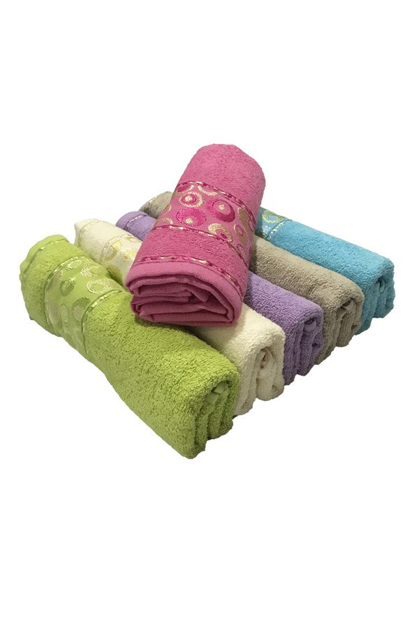Bulteks Melis Ring Pattern Hand Towel 30X50