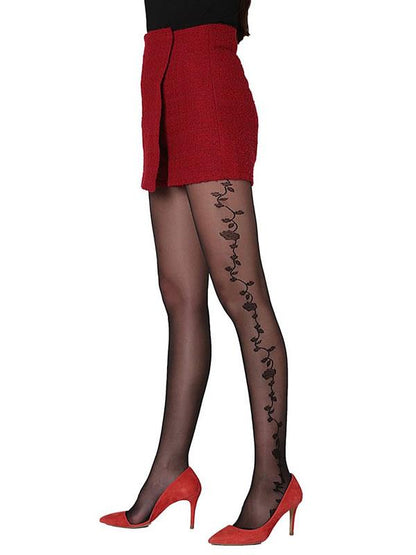Daymod Women's Margarita Patterned Thin Tights