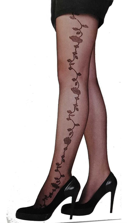 Daymod Women's Margarita Patterned Thin Tights