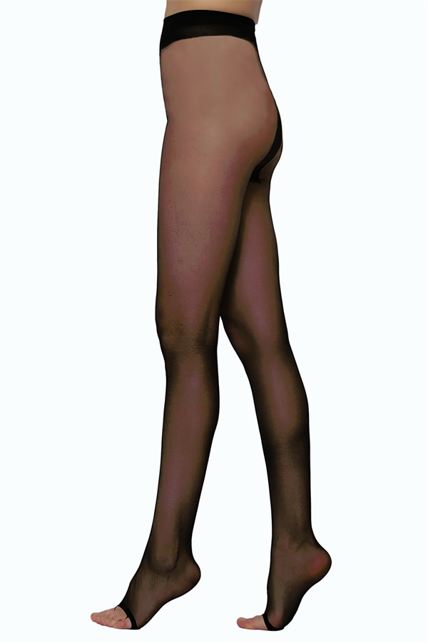 Collants fins sans doigts Daymod 8 deniers pour femmes