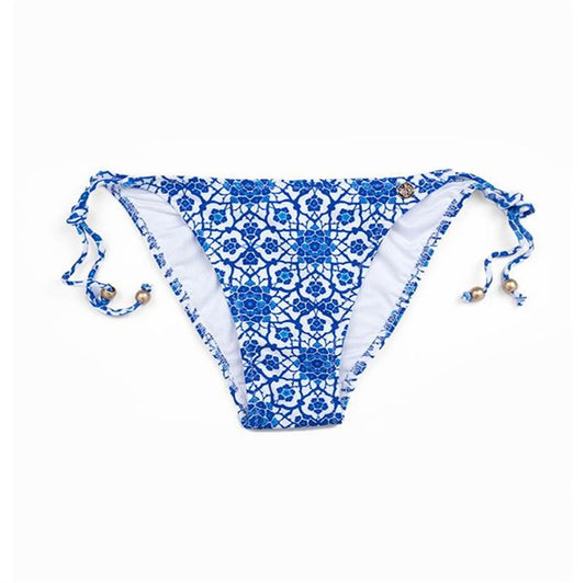 Patterned String Women's Bottom Bikini 8253