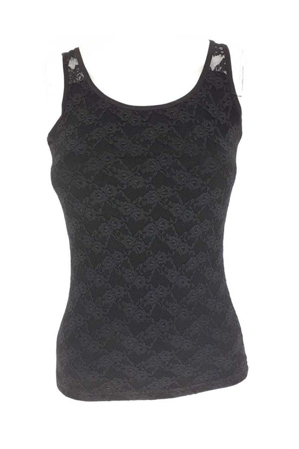 Dorya Lace Thick Strap Tank Top 1031