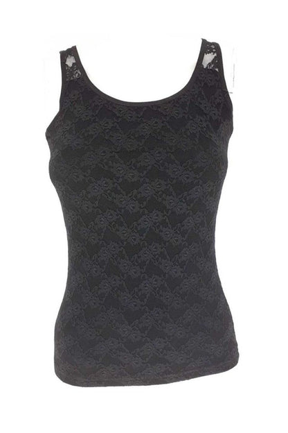 Dorya Lace Thick Strap Tank Top 1031