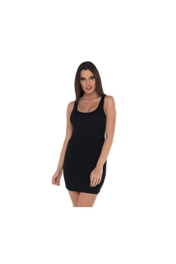 Dorya Modal Thick Strap Long Undershirt 1091