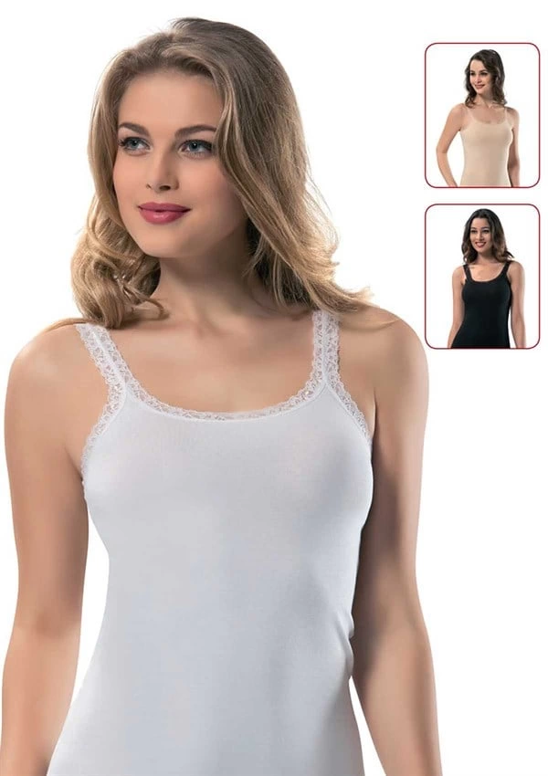Débardeur à bretelles en dentelle pour femme Erdem 2116