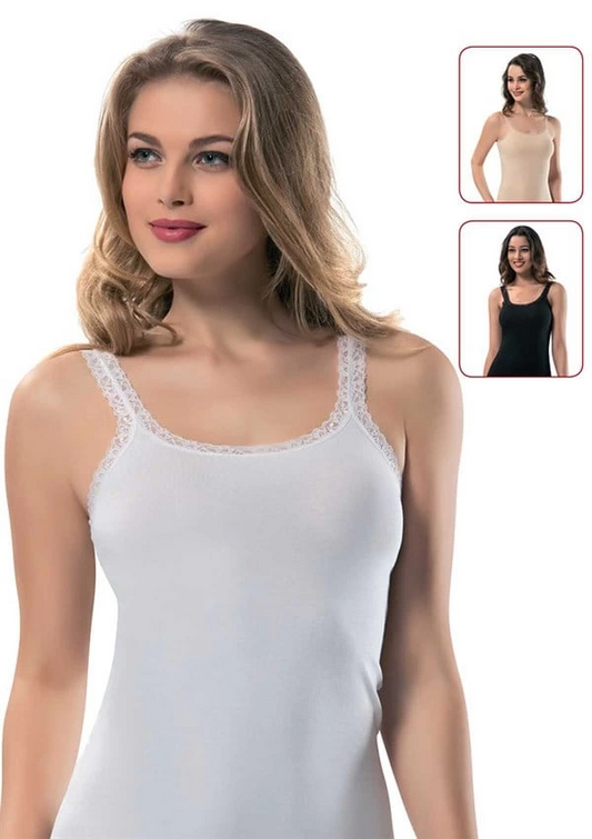 Erdem Ladies Lace Strappy Camisole Undershirt 2116