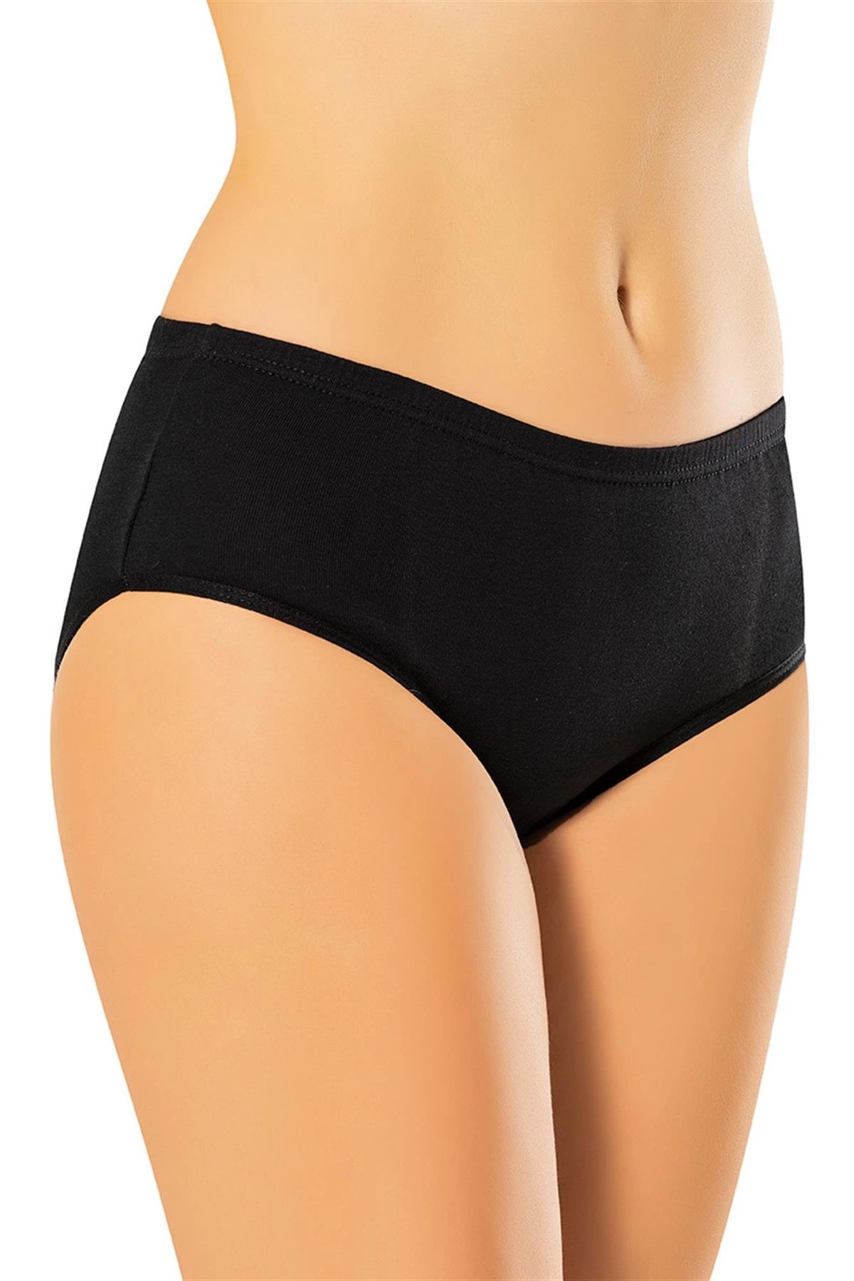Erdem Black Ribbed Women's Panties 2500 (2500)