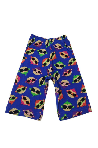 Boy Patterned Capri Set 1-2 Years Old