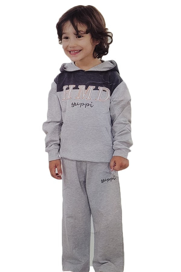 Boy's Hooded Tracksuit Set 509
